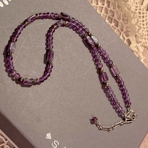 SILPADA Sterling Silver and Amethyst Necklace